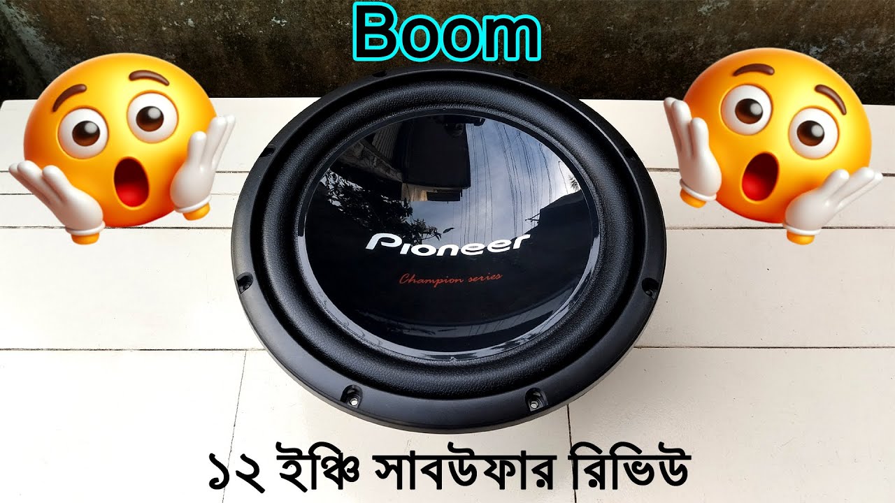 12 inch Pioneer Subwoofer Price In Bangladesh 2025