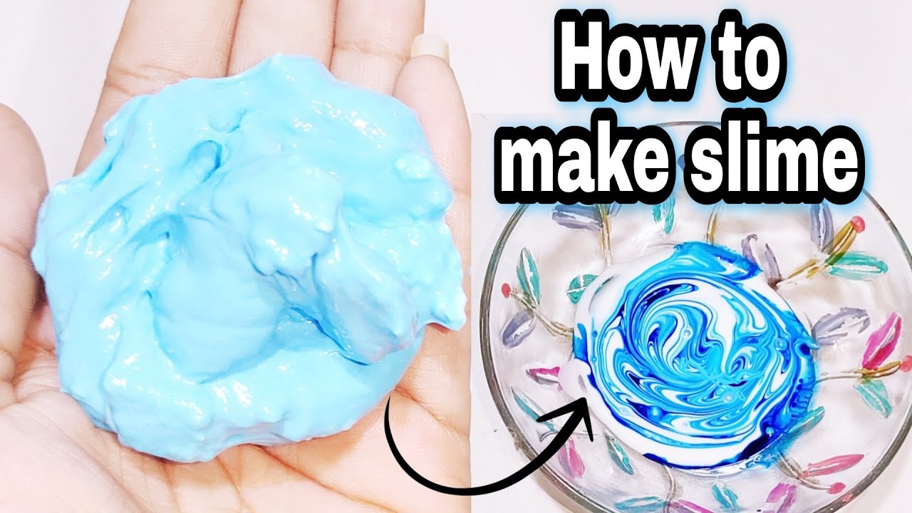 How to make Blue slime🔥 How to make slime with Fevicol at home || Popcorn slime #ironystar