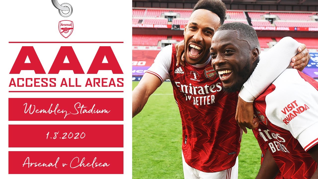 ACCESS ALL AREAS | Unseen footage | 2020 Emirates FA Cup winners!