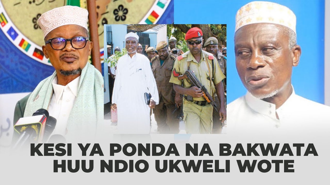 🔴LIVE KESI YA PONDA NA BAKWATA HUU NDIO UKWELI WOTE.