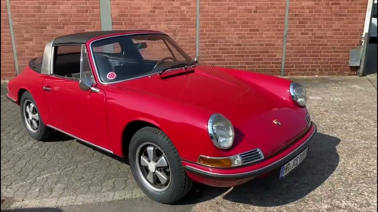 1967 Porsche 911 2 0 S Targa softwindow walkaround