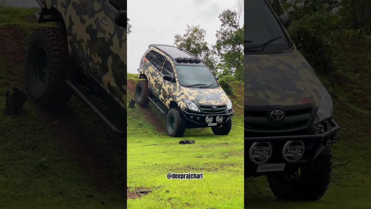 Modified Innova 😈 #automobile #instagram #reels #reelitfeelit #offroad #car #reelsindia #viralreels