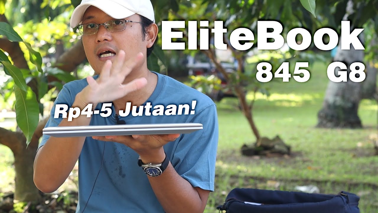 HP EliteBook 845 G8 Review: Laptop Rp4-5 jutaan yang Lengkap dan Tampan