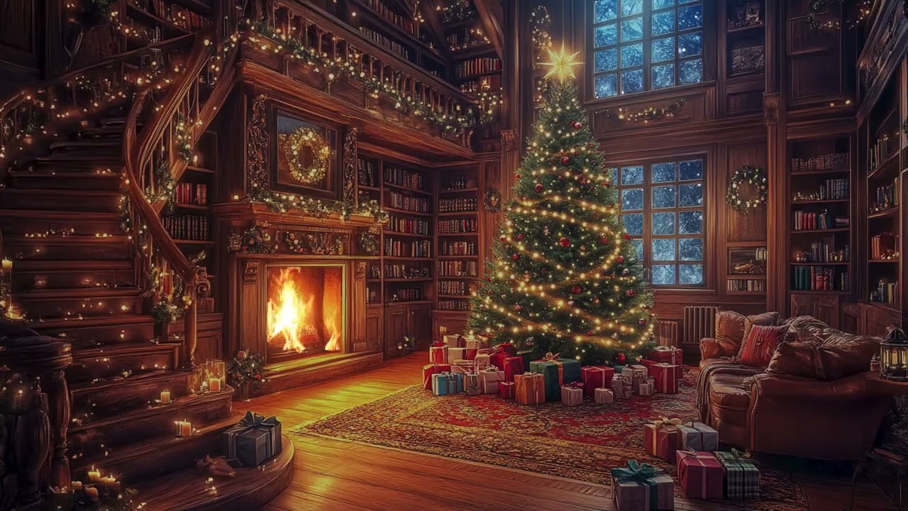 Cold Evenings and Restless Minds | Snow Drifting Past the Living Room Glass