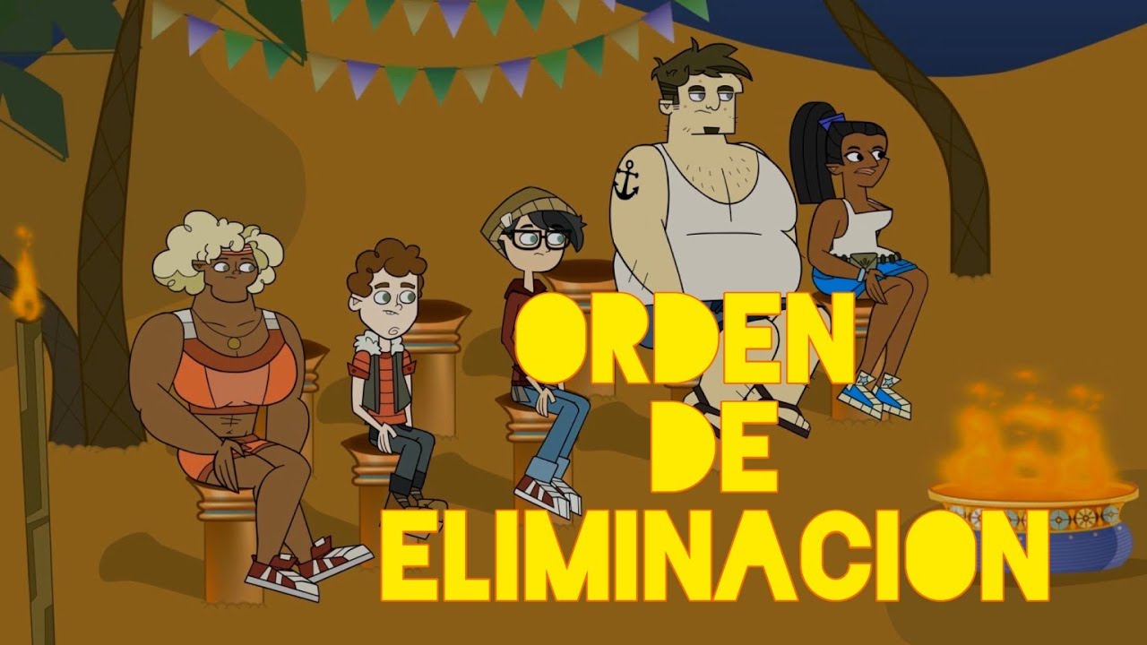 TOTAL DRAMA ODDYSEY EGYPT-ELIMINATION ORDER