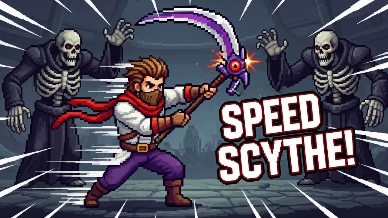 Swinging Baldric's Scythe with SPEED! | Mage & Monsters 2