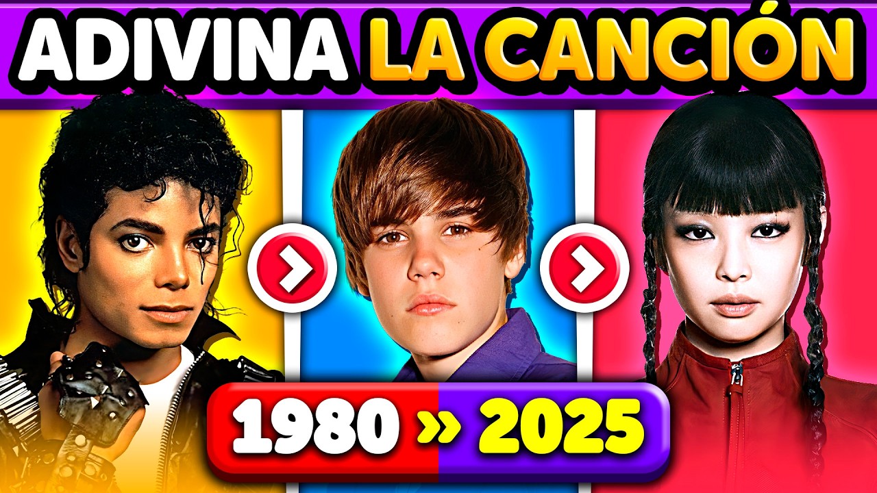 AÑOS RANDOM 🔥 Adivina 100 Canciones en 3 segundos 🎵  | Club Quiz Trivia