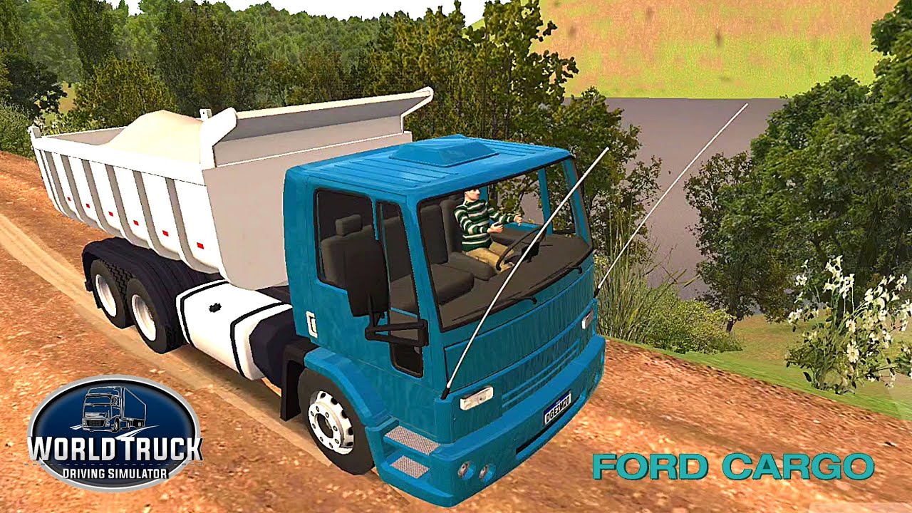 World Truck Driving Simulator - Ford Cargo Tipper Truck Gameplay - Offroad