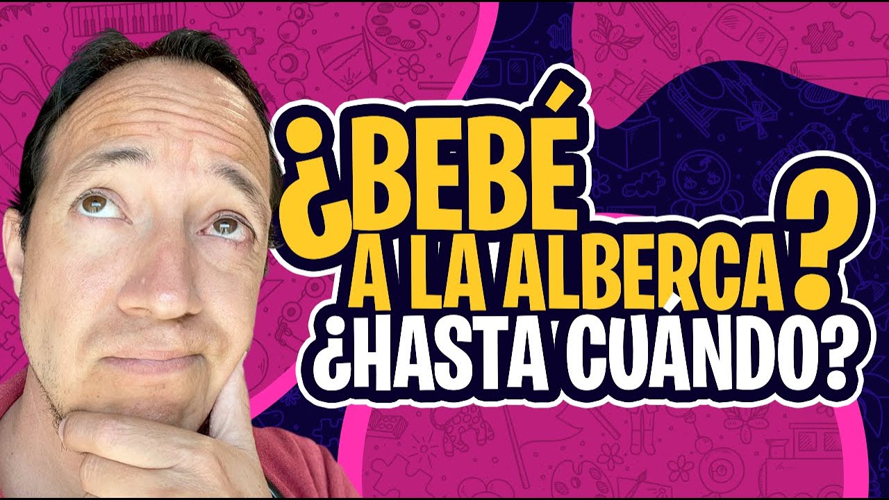 ¿A qué edad puedes meter a tu bebé a la alberca? ¡Te explico!