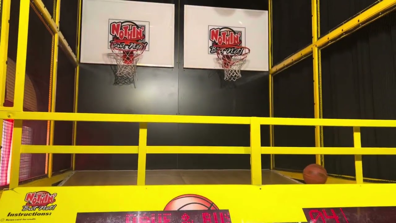 Skee-ball inc. Nothin’ but net! arcade at Dave & Buster’s