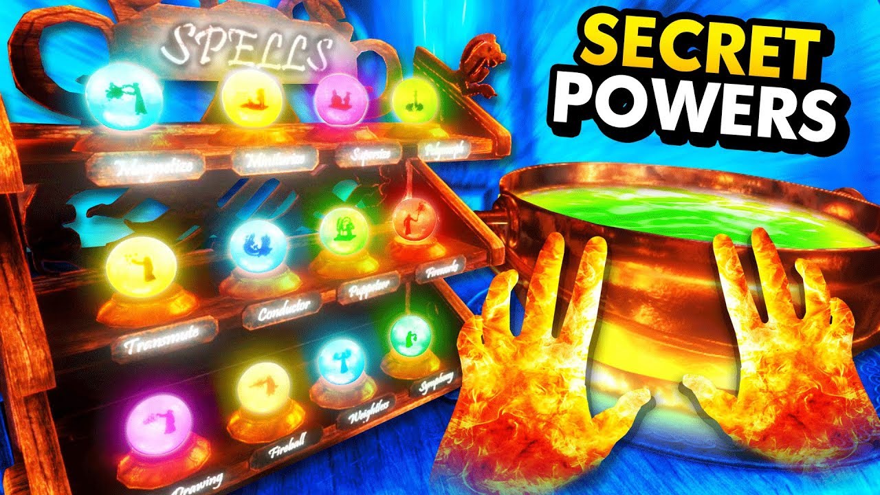 Crafting EVERY SPELL To Unlock SECRET WIZARD POWERS