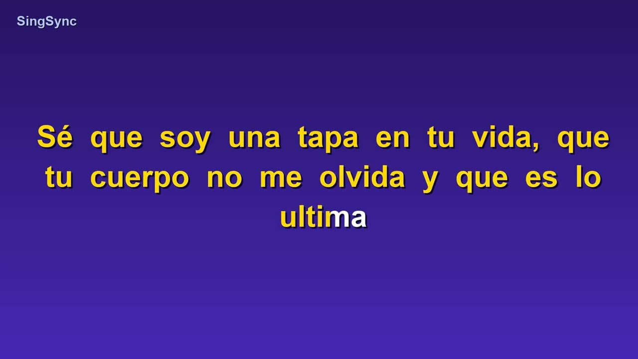 samurai   palabra prohibida Karaoke  2 5st