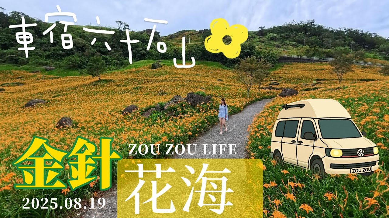 車宿六十石山 | 金針花海 | 流星 | 花東縱谷夜景