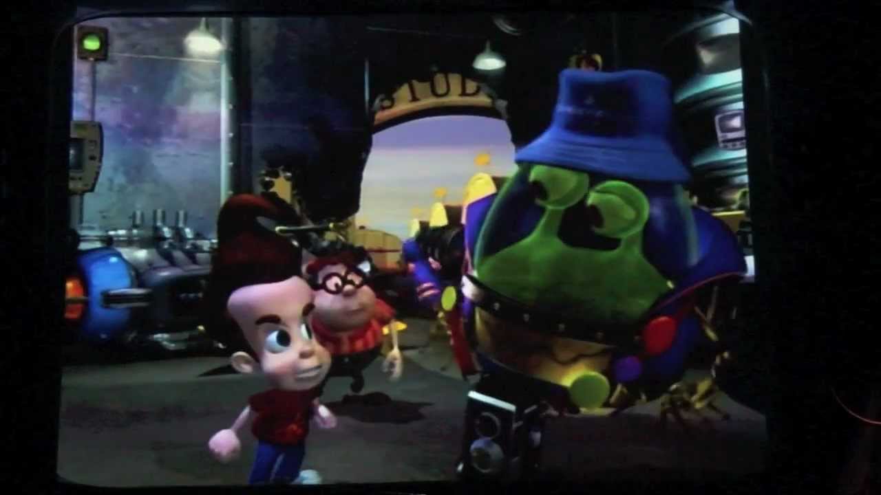 Jimmy Neutron's Nicktoon Blast full ride-through, pre and post show