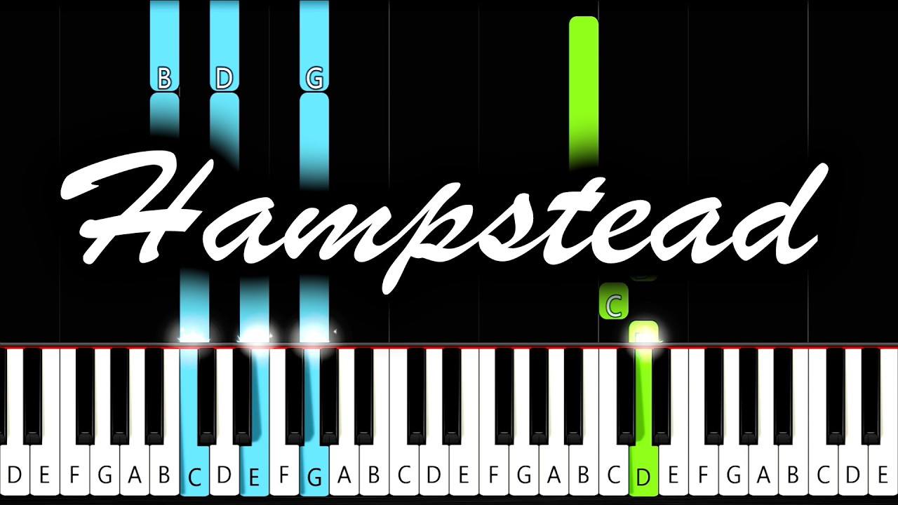 Ariana Grande - Hampstead - Piano Tutorial