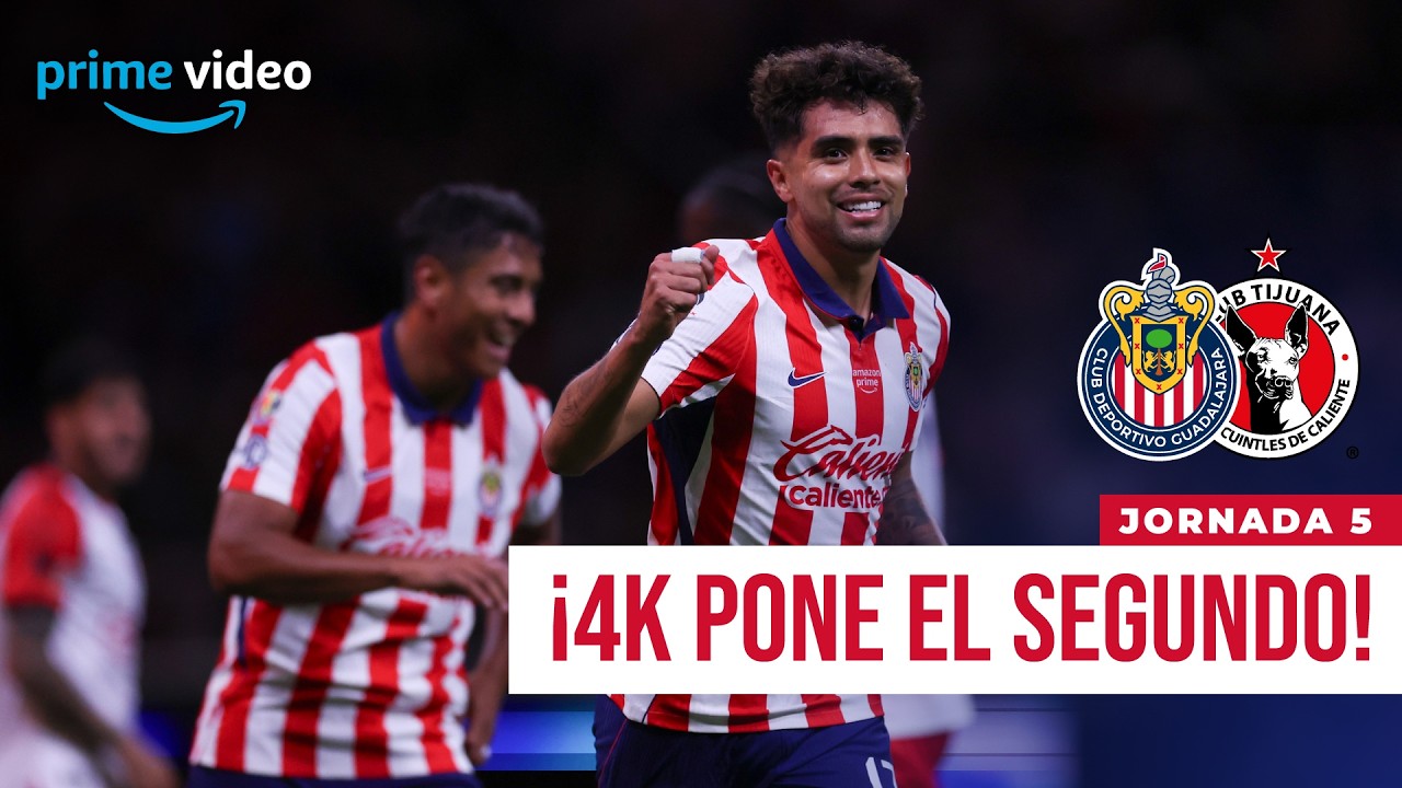 &iexcl;GOL DEL '4K' PARA CHIVAS! 🔴⚪️