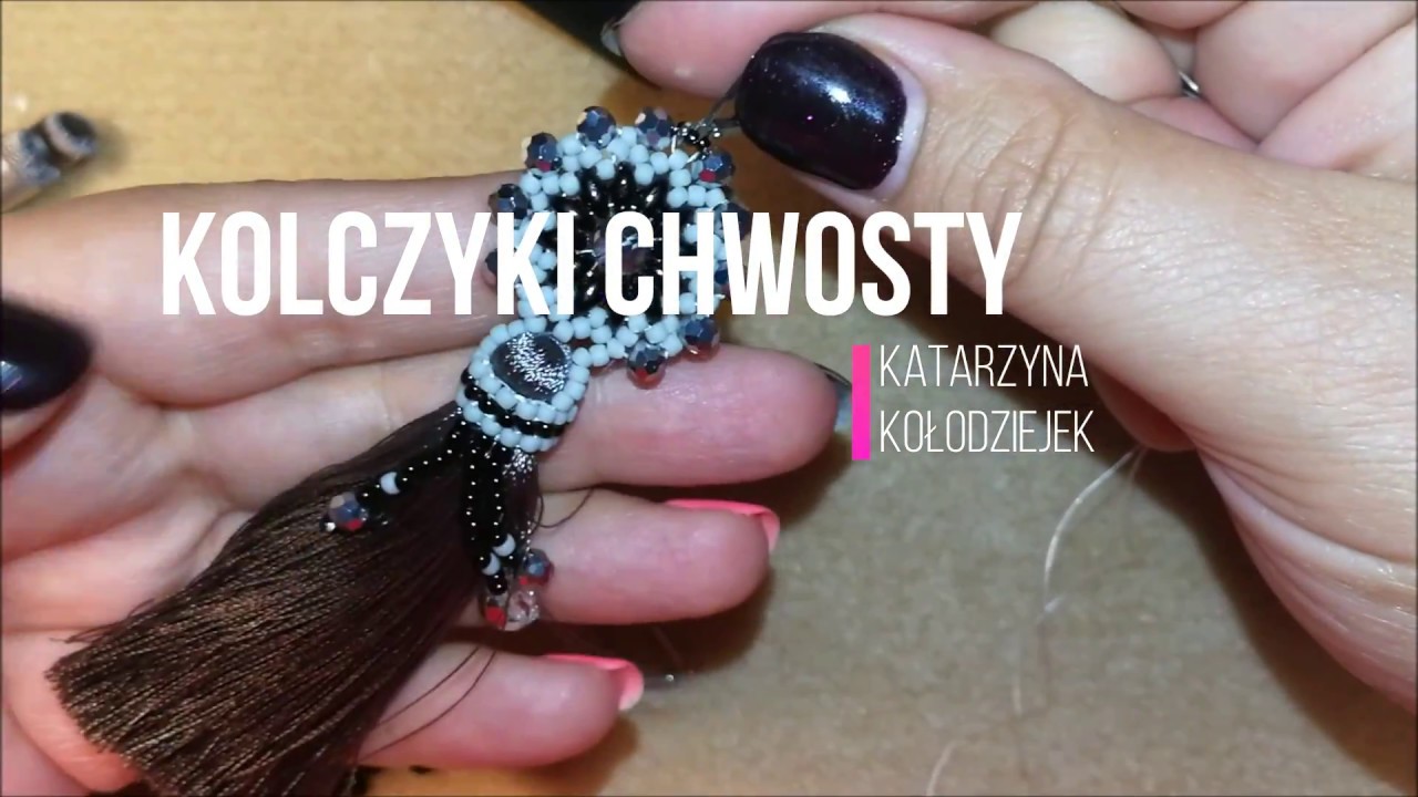 Kolczyki Chwosty ★Beads.pl★ Jak zrobić [krok po kroku]