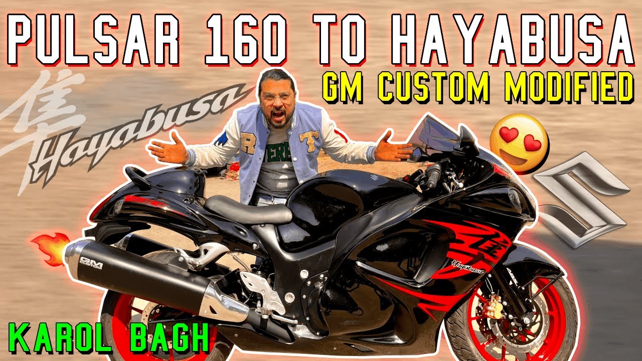 PULSAR 160 TO HAYABUSA😍|GM CUSTOM MOIFIED🤑| Mast boys | #hayabusa #modified #pulsarn160 #viral #op