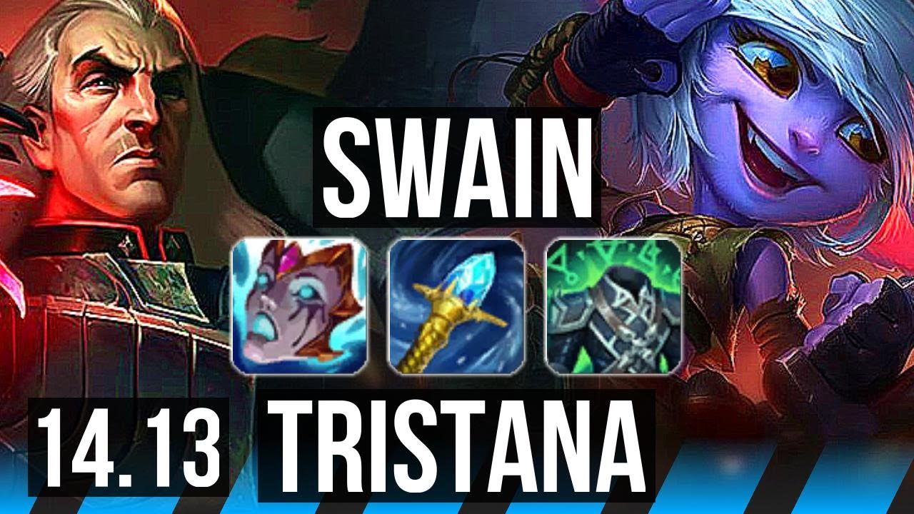 SWAIN vs TRISTANA (MID) | Rank 4 Swain, 11/3/21, Godlike, 42k DMG | VN Challenger | 14.13
