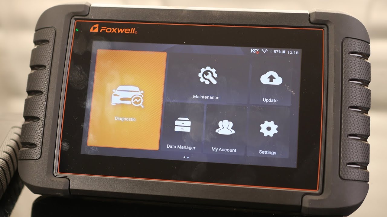 FOXWELL Scanner NT809BT Bidirectional Scan Tool, All System Scanner for Car with 30+ Service Resets