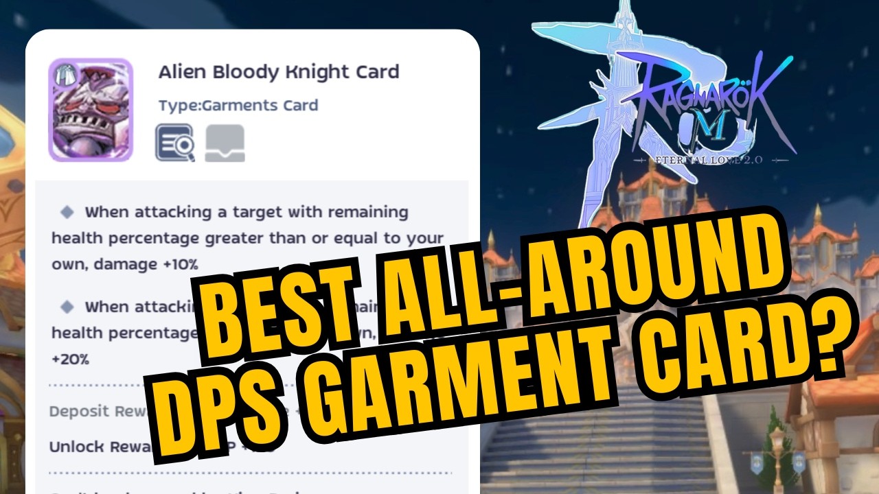 ALIEN BLOODY KNIGHT CARD!!! [Ragnarok M: Eternal Love / ROM] Card Gacha