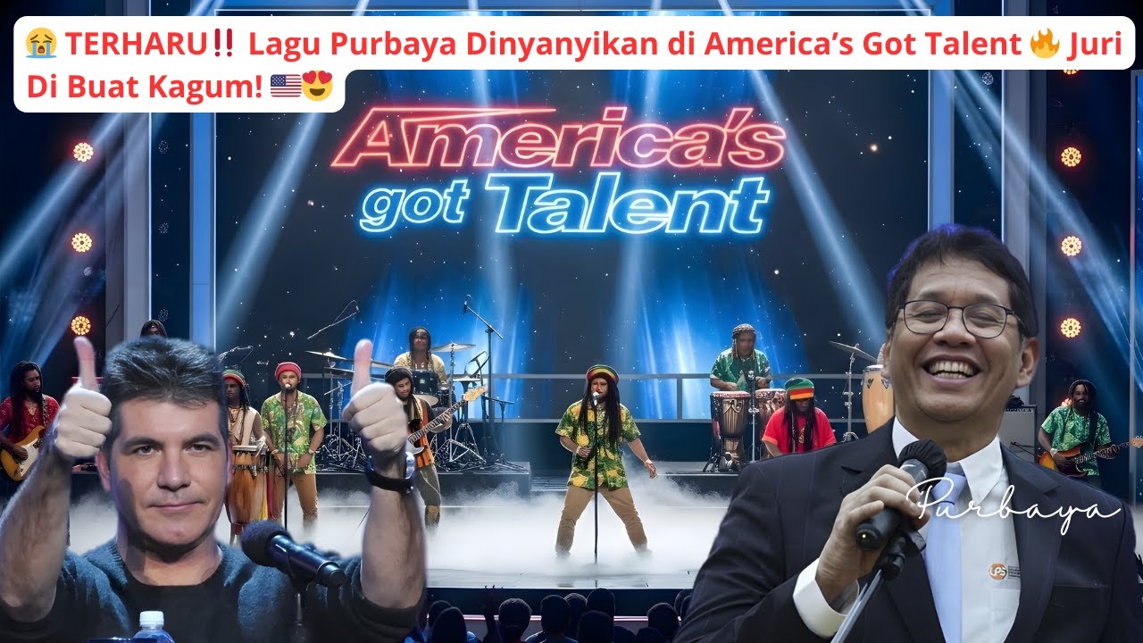 😱 TERHARU‼️ Lagu Purbaya Dinyanyikan di America’s Got Talent 🔥 Juri Di Buat Kagum! 🇺🇸😍