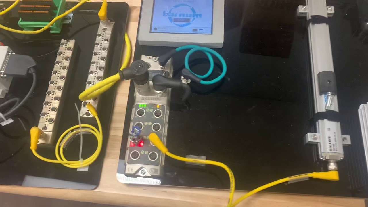 Balluff I/O Link Demo Analog, Inductive Coupler, Short Circuit Protection