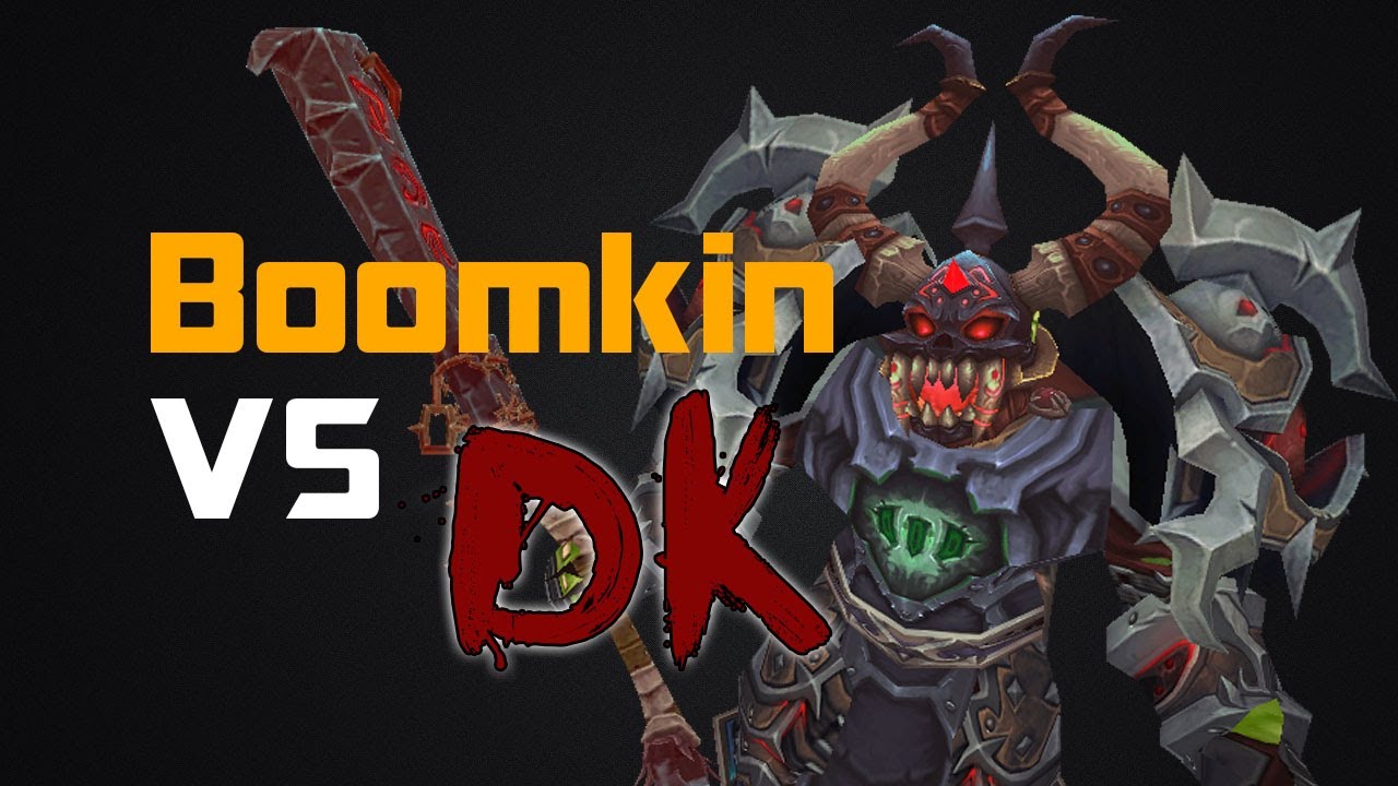 Boomkin VS Rank 1 DK (Thyraz VS Allyghost) (Mists of Pandaria)