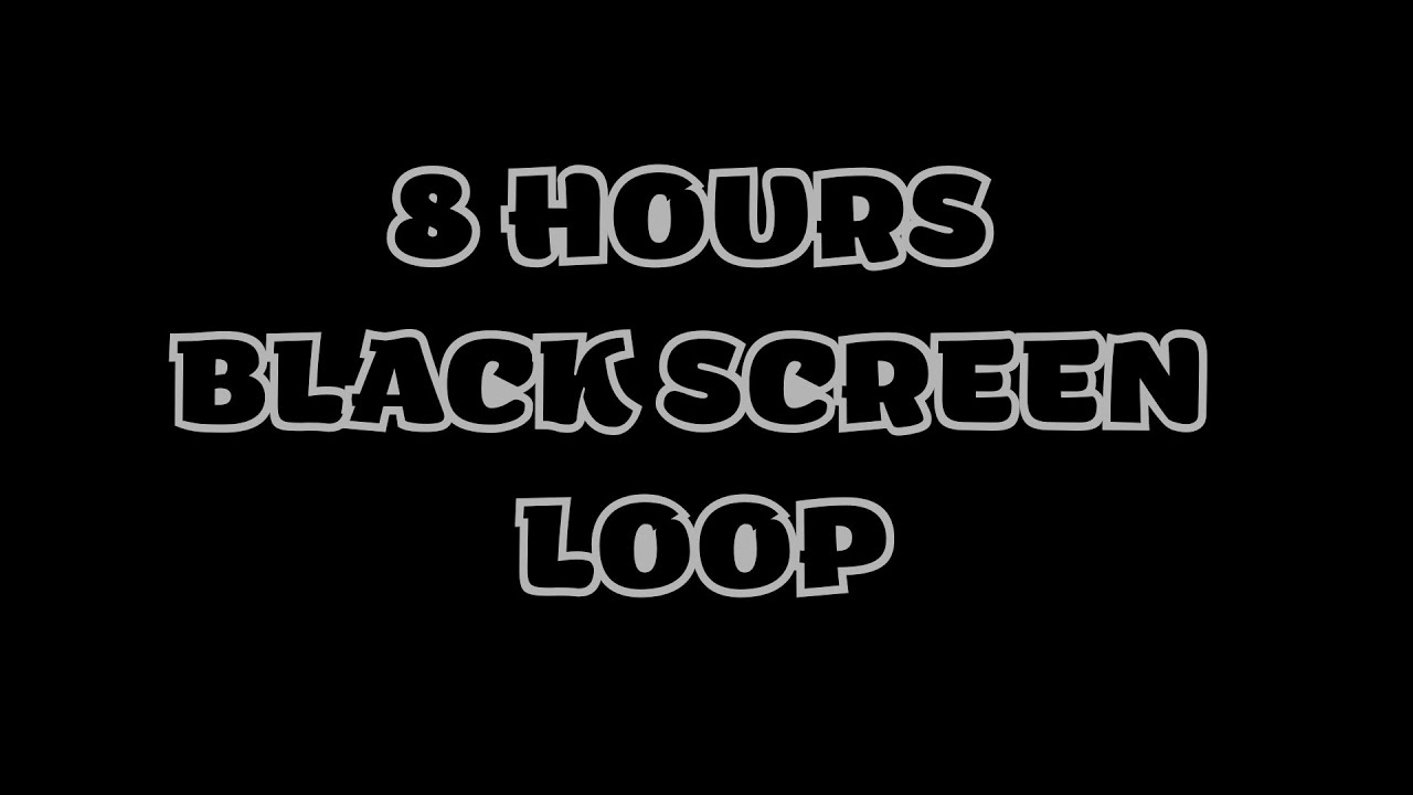 Black screen