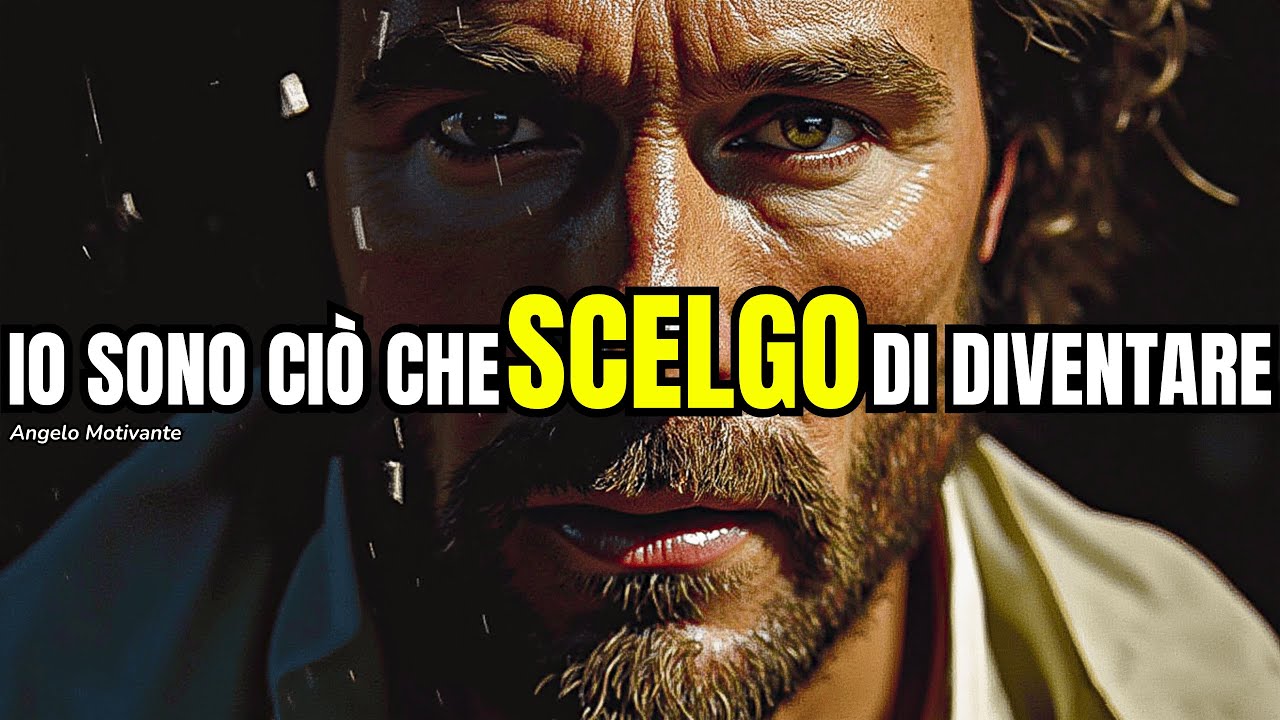 IO SONO ciò che SCEGLIO di diventare [Video Motivazionale per la Vita]