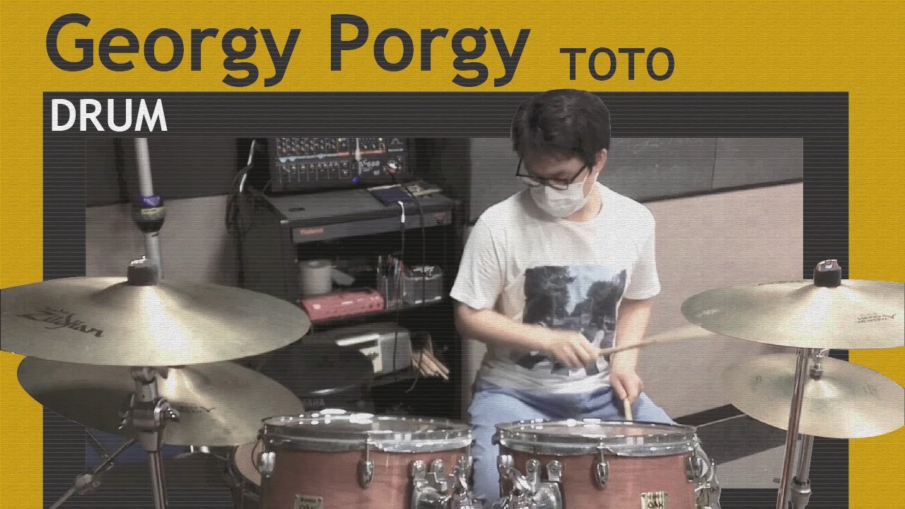 【注目！】片手16ビートのテクニック！TOTO「Georgy Porgy」ドラム講師藤浪健太先生【すみやグッディ本店】