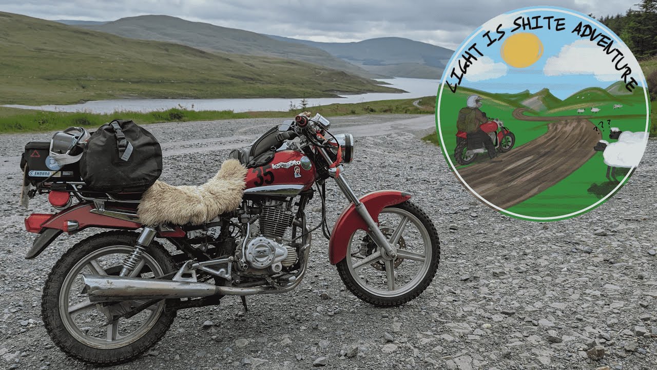 The Light is Sh*te Adventure - Surviving Welsh Lanes on Budget 125s (Part 1)