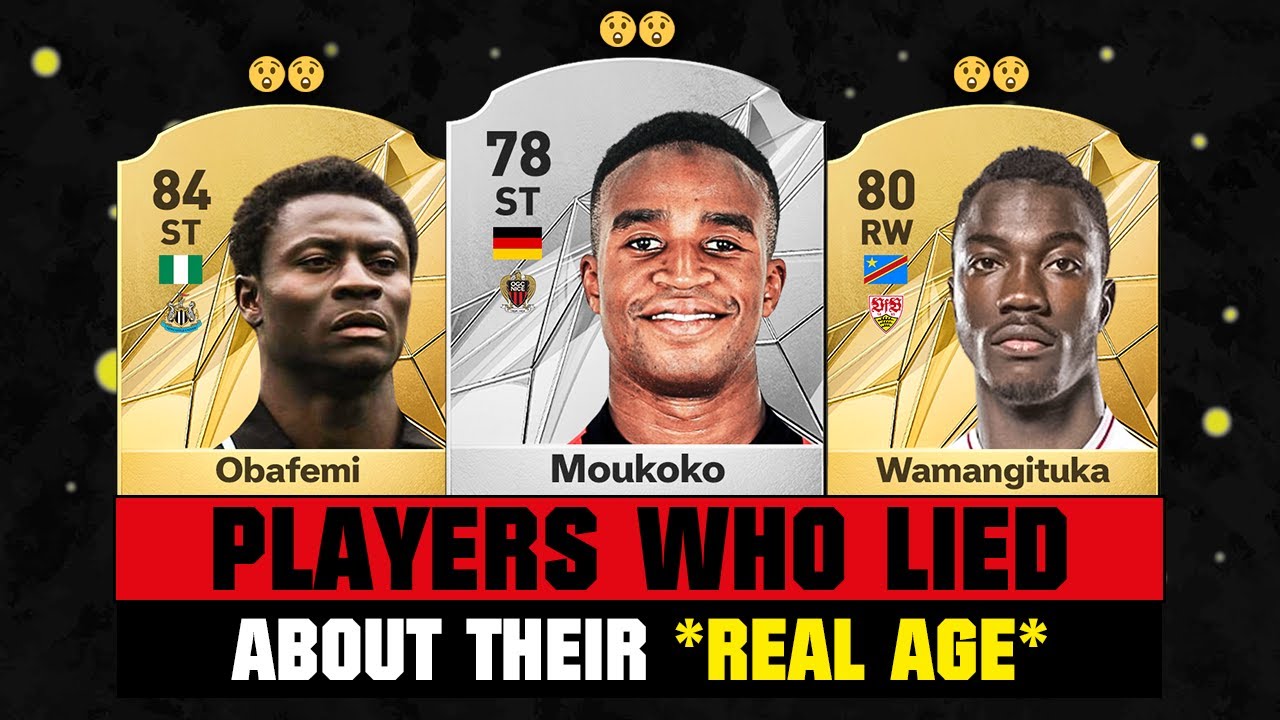Footballers Who LIED ABOUT THEIR AGE! 😵😲 ft. Moukoko, Obafemi, Wamangituka&hellip;