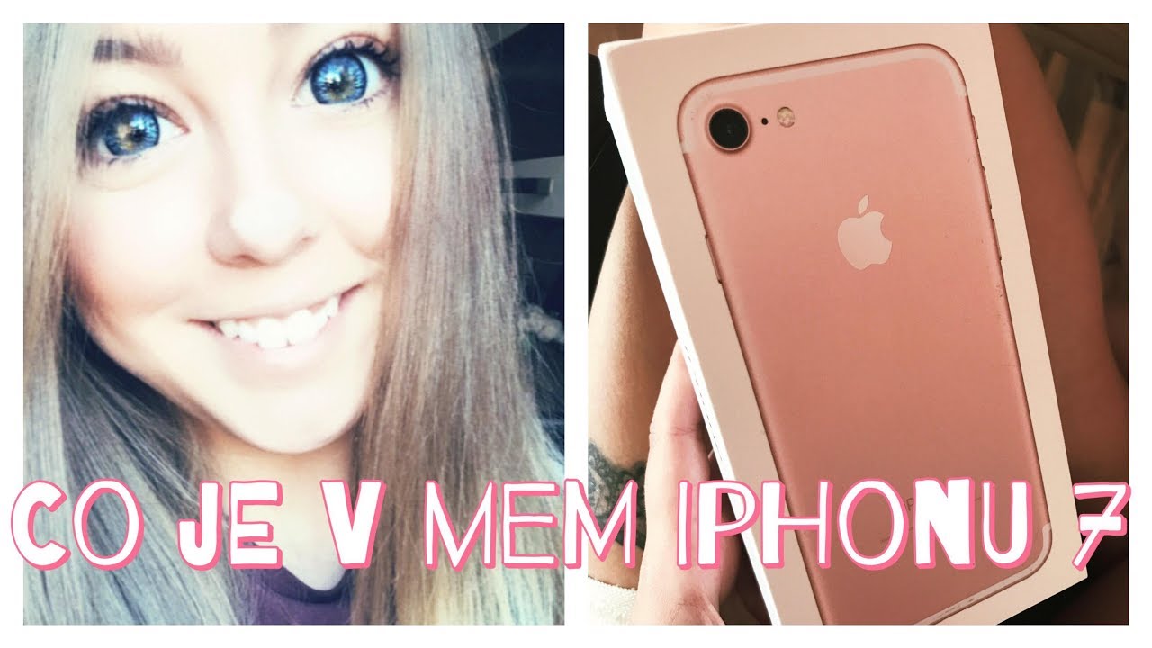 What's On My iPhone 7 rose gold? / Co je v mém iPhonu 7 rose gold?