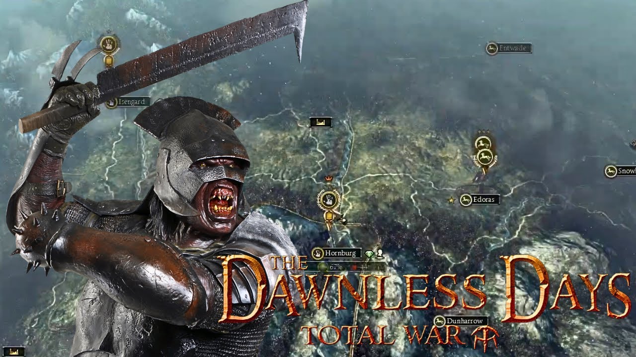 Siege of Dunharrow (Rohan)! - (Isengard Campaign) - Dawnless Days Total War - Part 3