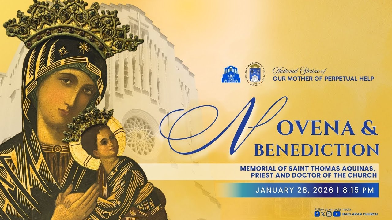Baclaran Church: Memorial of Saint Thomas Aquinas, Priest and Doctor of the Church