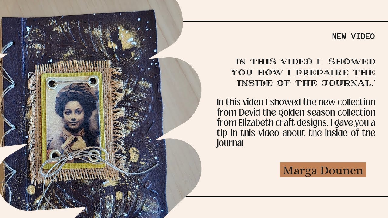 How I make the inside of a  journal I think this is a great tip