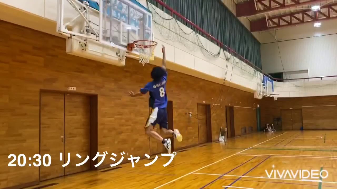 リングジャンプ10回掴むまで帰れません。　173㎝　31歳