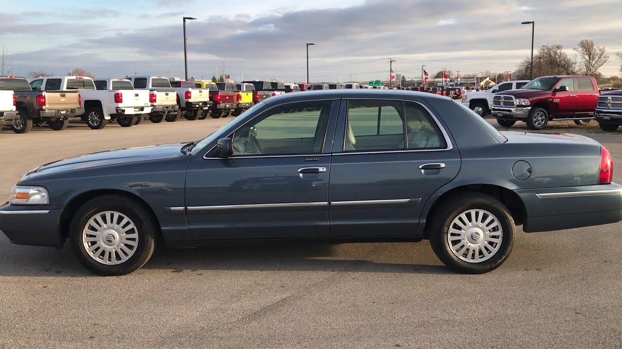 2008 USED MERCURY GRAND MARQUIS LS LEATHER V8 WALKAROUND $4,999 SOLD! 7T513A