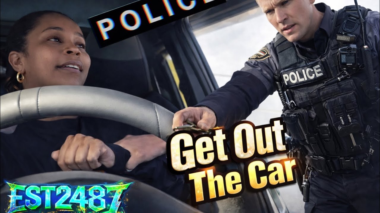 Mom crashes out with police in front of her child 