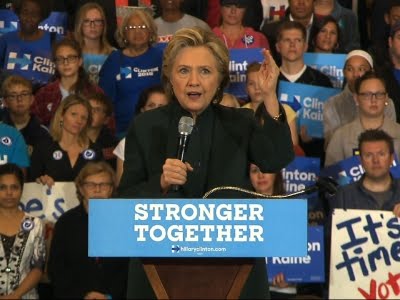 Clinton Pushing for Ohio Undecided Ohio Voters