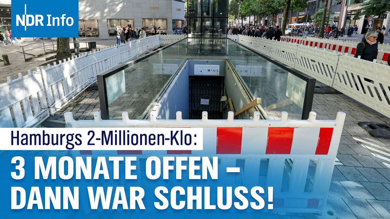 Hamburgs Luxus-Klo: 2 Millionen Euro einfach zugeschüttet! | NDR Info