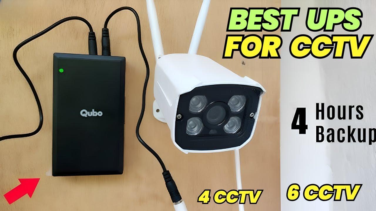 Best UPS For CCTV Camera🔥Top Backup Solutions for Home & Office 🔋📹