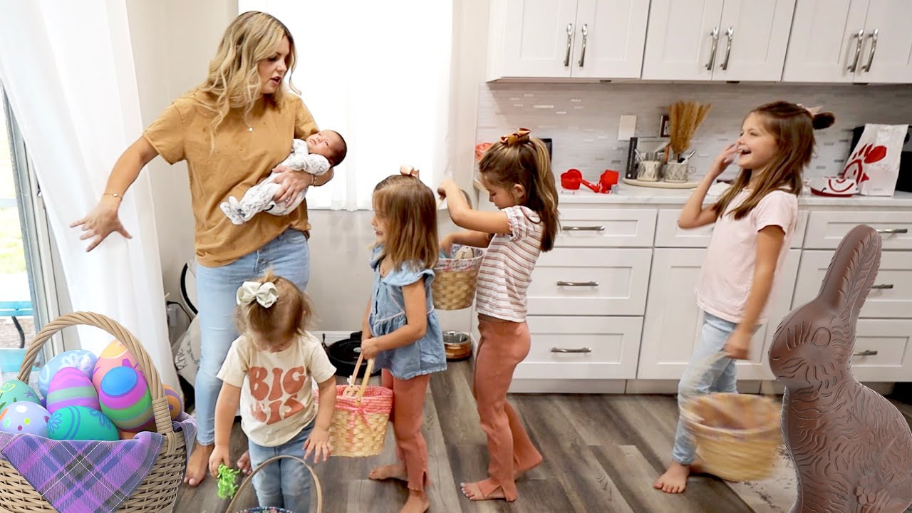FIRST Easter with 5 KIDS! 🐣