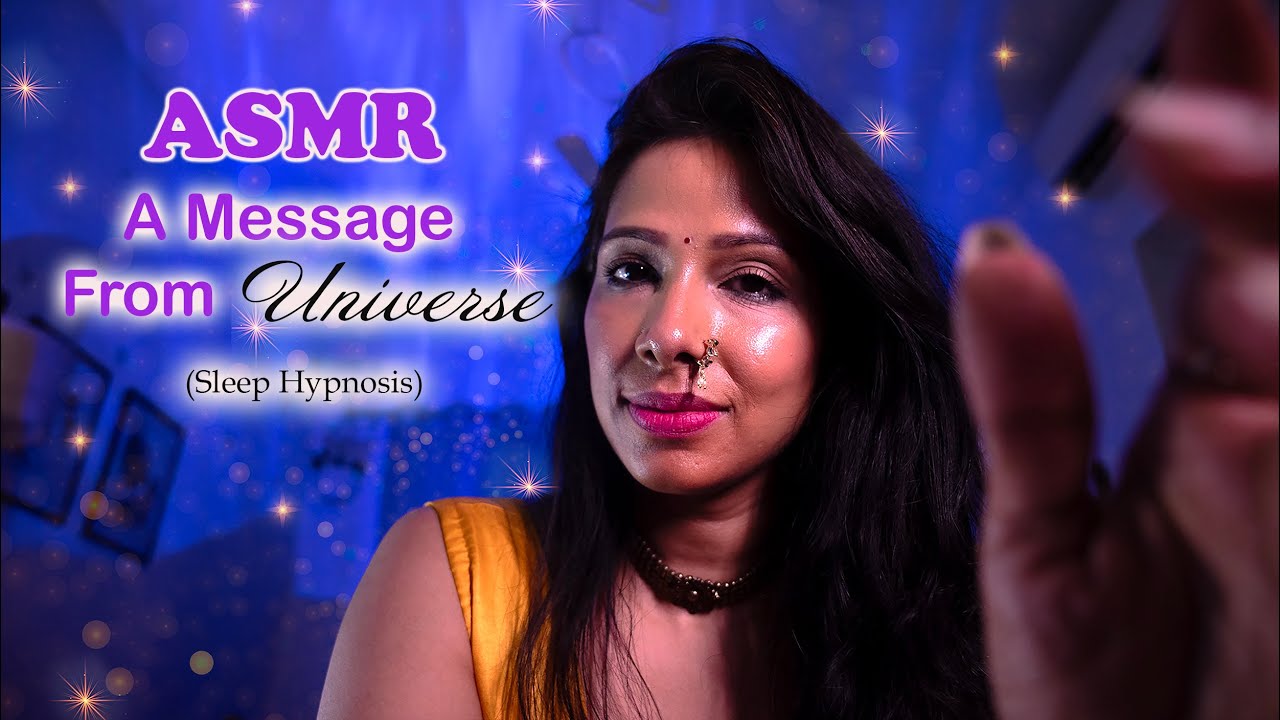 ASMR (4K) | Soft whispering, tingling Sleep Hypnosis 💫🌙😴 | A Message from the Universe!