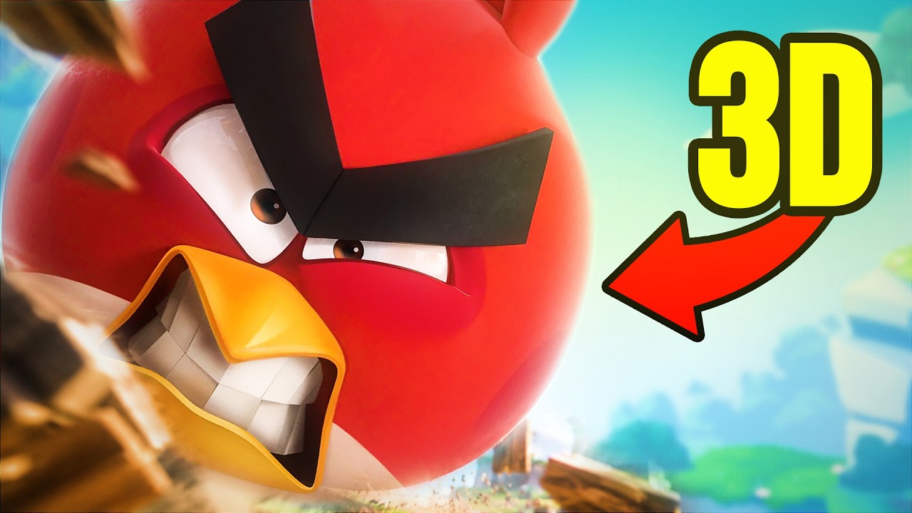 Я сделал Angry Birds, но в 3D.