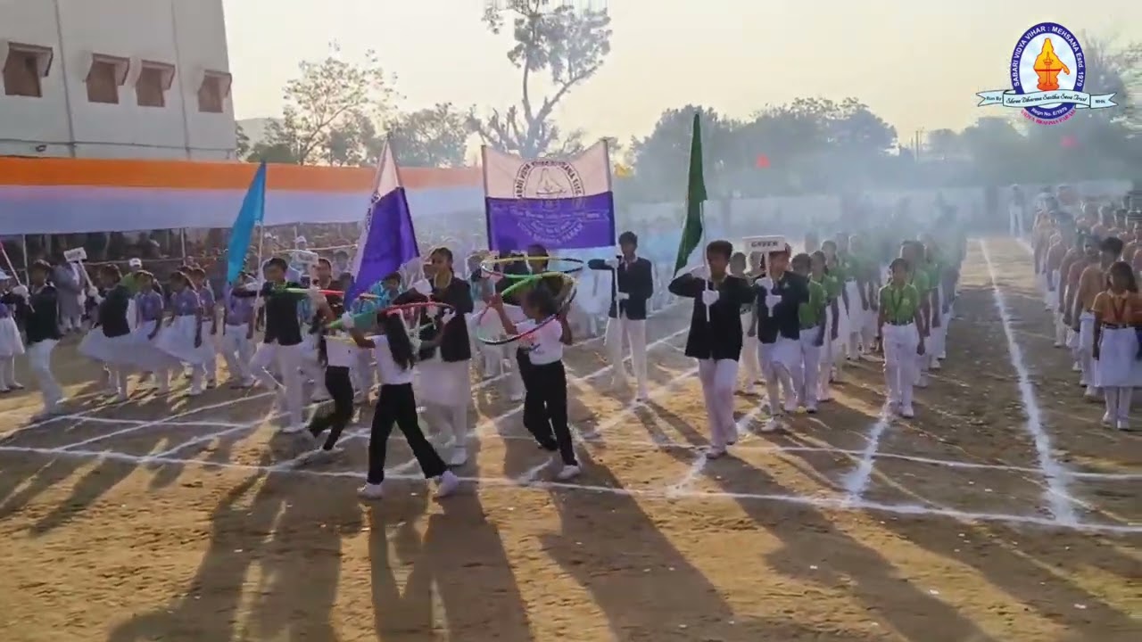 Annual Sports Day Meet of SVV, Mehsana held on 23/12/23.