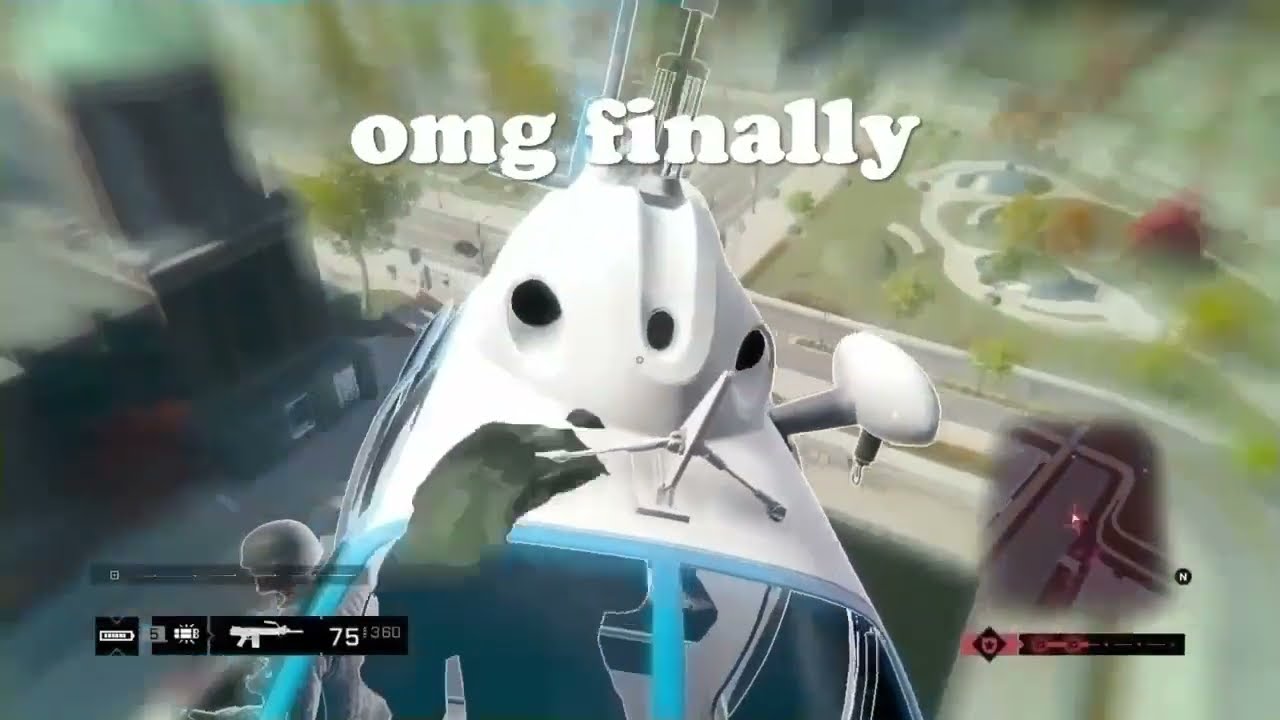 Watch dogs: how to UCBJ on helicopter
