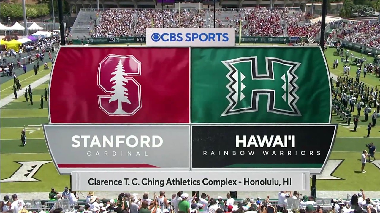 Stanford at Hawaii Week 0 2025 | Full Game 1080p60fps