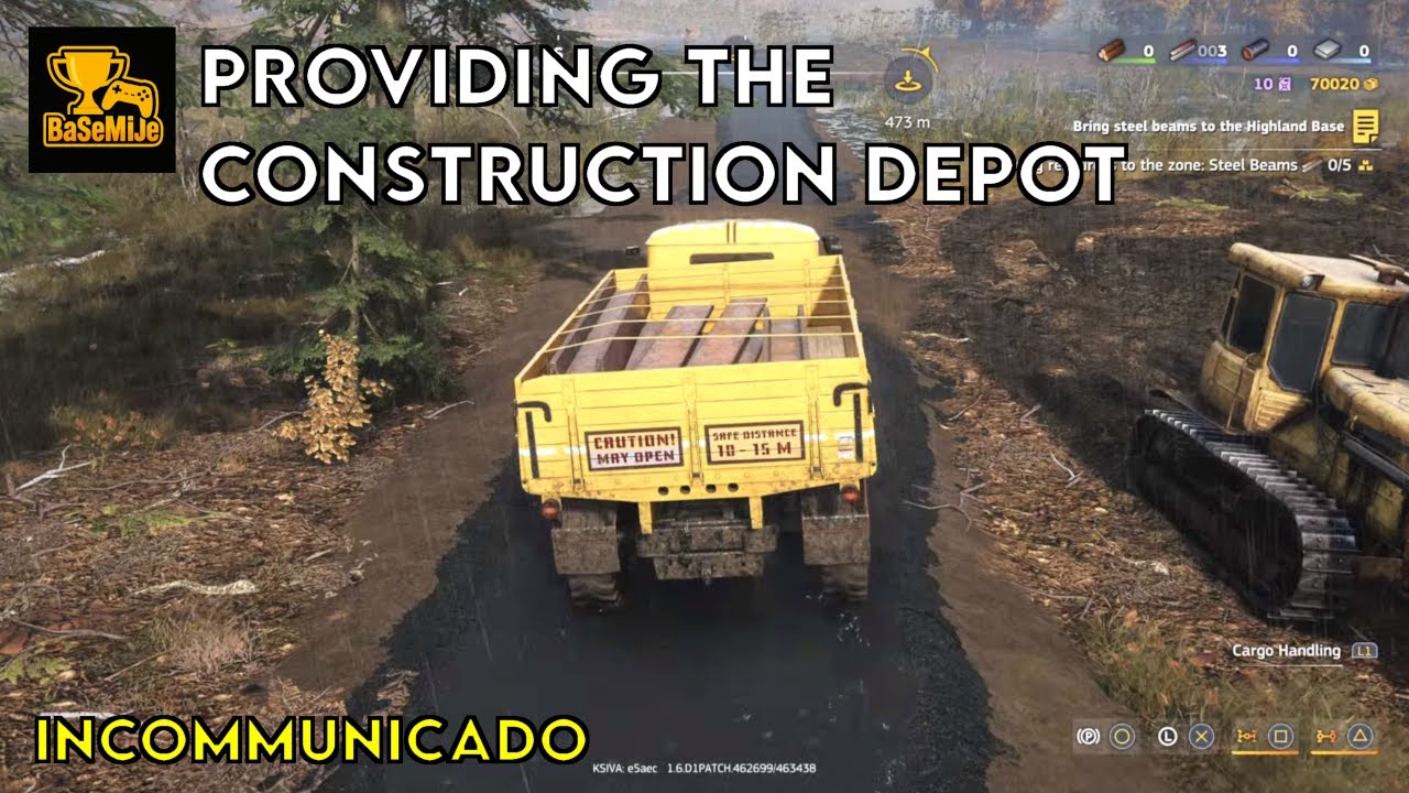 Roadcraft | Provide the Construction Depot with a Steady Flow of Materials - Incommunicado